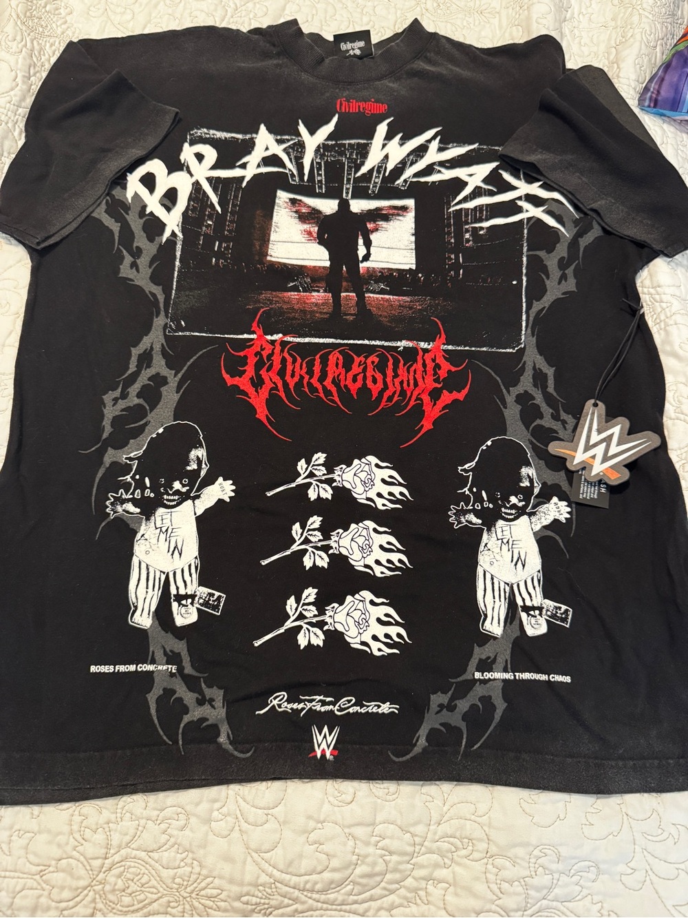 WWE Bray Wyatt & Civil Régimen oversize Tee and Suez M Regular